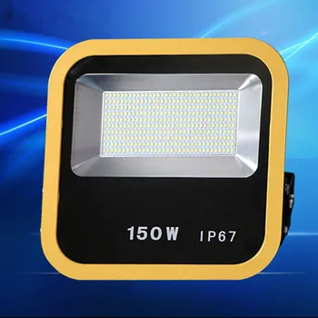 220V LED projektör 10W 30W 50W 100W 150W LED projektör Su Geçirmez IP67 Duvar Dış Aydınlatma beyaz sıcak Beyaz Spot