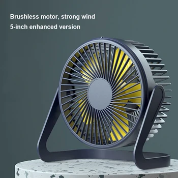 USB masaüstü vantilatör 2023 Yeni 360° Dönen Mini Ayarlanabilir Taşınabilir Elektrikli Fanlar Yaz Hava Soğutucu Ev Soğutma Aletleri