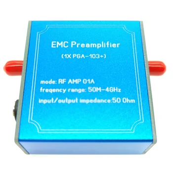 50M-4GHz LNA, -103 + EMI Manyetik Alan Probu sinyal amplifikatörü Preamplifikatör AMP