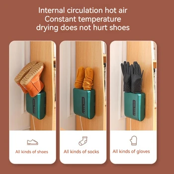 Elektrikli ayakkabı kurutucu Duvara Monte Çizmeler koku Giderici Ev Çok Fonksiyonlu ayakkabı kurutma makinesi Hızlı sıcak ayakkabı ısıtıcı ev İçin
