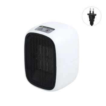 Isıtıcı Elektrikli Taşınabilir ısıtıcı ABD / AB Fan Küçük ısıtıcı Plastik Malzeme Yurt Masaüstü Ev Mutfak Kapalı Kullanım