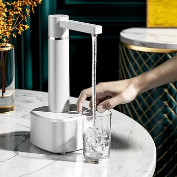 Otomatik İçme suyu pompalı dağıtıcı su sebili Çok Dişli Akıllı Su Pompası Şarj Edilebilir Ev Ofis İçin