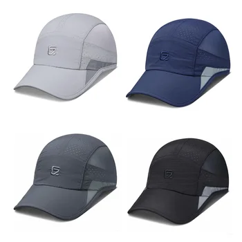 GADIEMKENSD Yapılandırılmamış Beyzbol Şapkası Koşu Şapka Açık Kapaklar Hızlı Kuru Nefes Süper Hafif Erkekler Kadınlar için M39