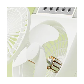 Taşınabilir Klima Fanı 5 Delikli Sprey Hava Soğutma Mini Kişisel Fan Elektrikli Fan Nemlendirici Masa Fanı-C