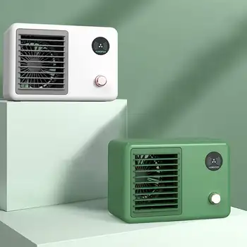 Mini klima fanı su soğutma fanı klima nemlendirici hava soğutucu soğutucu 7 renk ışık hava soğutucu fanlar
