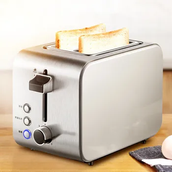 Tost makinesi Ev Kahvaltı Tost Makinesi Paslanmaz Çelik Tost Makinesi Sürücü Thaws Tek tuşla Kullanım Akıllı merkezleme