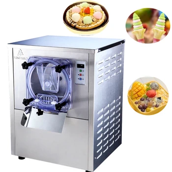 Toptan Gıda işleme ekipmanları Masaüstü Ticari Sert Dondurma Makinesi Yoğurt buzlu şeker Makinesi Paslanmaz Çelik Toplu Dondurma