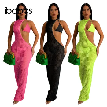 Bikini 3 Parça Setleri Kadınlar Katı Bir Omuz Kapak Ups Elbiseler bikini seti 2023 Yaz Plaj Mayo Seksi İçi Boş Giyim