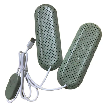 Ayakkabı kurutucu,Taşınabilir USB ayakkabı kurutucu Akıllı Zamanlama Koku Giderme Ayakkabı Çizme Kurutma Makinesi USB ayakkabı ısıtıcısı Kış 2