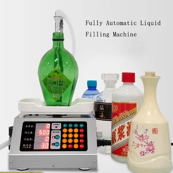 Sıvı dolum makinesi Otomatik şişe doldurma makinesi Dijital Kontrol Kozmetik Şişeleme Makinesi Parfüm, Su, Meyve Suyu