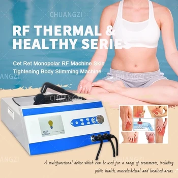 Ispanya Indıba CET RET Vücut Zayıflama makine kapağı RES Fizik Tedavi Ekipmanları ER - 45 Ağrı kesici Anti selülit Vücut Masajı