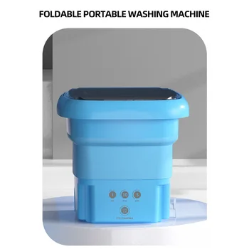 Taşınabilir Giysi yıkama Kovası Katlanır Taşınabilir Giysi Yıkama Kurutma Makinesi Secadora Portatil Maquina De Lavar Roupa