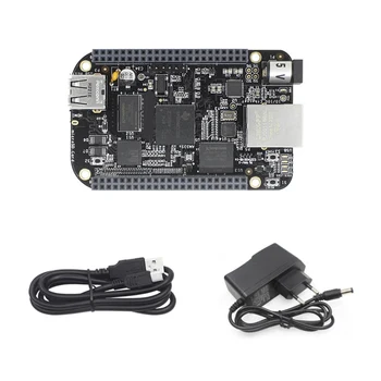 Beaglebone Siyah AM3358-A8 için 512 MB DDR3+4 GB EMMC Linux ARM Kurulu ile USB Kablosu + AB