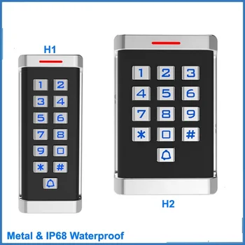 Kapı açacağı kapı kilidi Su Geçirmez IP68 Metal Kasa Erişim Kontrolü RFID KIMLIK Tuş Takımı Tek Kapı Bağımsız Erişim Kontrolü