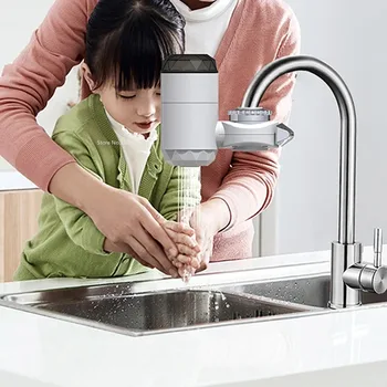 Anında Sıcak Elektrikli su ısıtıcıları Musluk Hızlı Anlık Termostat su ısıtıcı Mutfak Banyo Havzası Musluk Tankless
