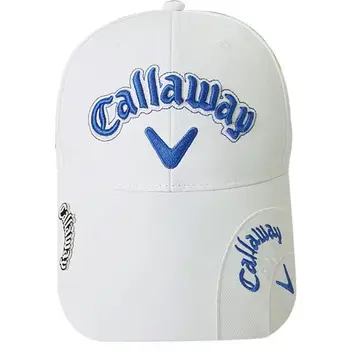 Callaway Golf Şapkası 2023 ilkbahar ve yaz güneş koruyucu siperlikli şapka ördek dil güneş şapkası erkek ve kadın klasik stilleri ayarlanabilir