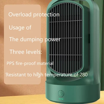 Isıtıcı ısıtıcı Fan PTC Seramik Odaları Yatak Odası Ev Mini 1500W Elektrikli ısıtıcı ekonomik Taşınabilir Üfleyici Kış İçin