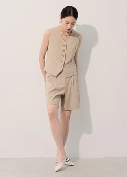 Kadın Kısa Yelek Ince Rahat Üstleri Ceket Ceketler Kadınlar ıçin Yeni Outerwears Kadın Mont Giyim