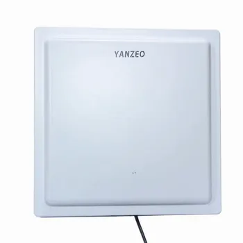 Yanzeo SI801 15-30 m Uzun Menzilli UHF RFID Okuyucu IP67 RS232 / 485 / Wiegand 12dbi Anten UHF Entegre Okuyucu UHF RFID Okuyucu