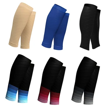 1 Adet Koşu Atletizm varis çorabı Kollu Bacak Buzağı Shin Atelleri Dirsek Diz Pedleri Koruma spor çorapları Unisex
