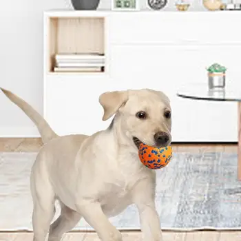 Pet Köpek Oyuncak Kabarık Topu Bite Dayanıklı Katı Top Kauçuk çiğneme oyuncağı Açık Atma Almak Köpek Eğitim Malzemeleri