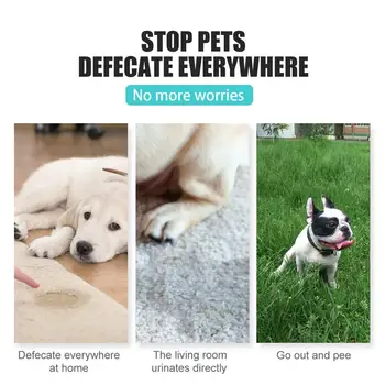 30ml Pet Konumlandırma Dışkılama İndükleyici Sprey Kedi Köpek Tuvalet Eğitimi Lazımlık Eğitim Sprey Kapalı Açık Köpek Malzemeleri