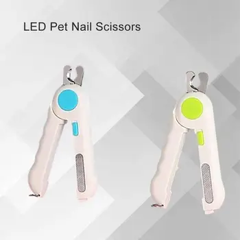 LED Işıklı Ultimate evcil hayvan tırnak Makası-Köpekler ve Diğer Evcil Hayvanlar için Mükemmel Tımar Aleti