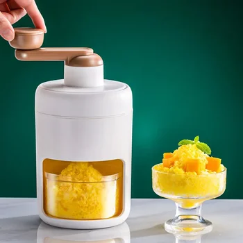 Taşınabilir Mini El İşletilen Küçük Buz kırıcı makine Yapmak için Traş Buz Milkshake Mutfak Ev Mükemmel.