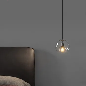 Yatak odası Başucu Lambası Modern basit yaratıcı ışık lüks ana yatak odası yemek odası Tavan lambası başucu Lambası küçük avize