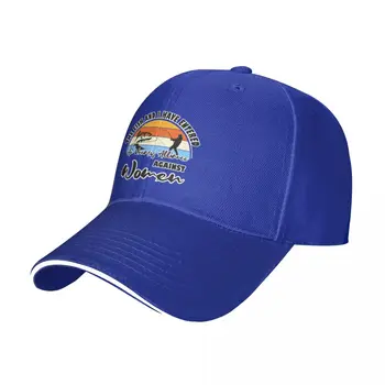 Yeni Balık ve Ben Kadınlara Karşı Huzursuz bir İttifaka Girdik beyzbol şapkası Lüks Erkek Şapka plaj şapkası Kadın Golf Giyim Erkekler