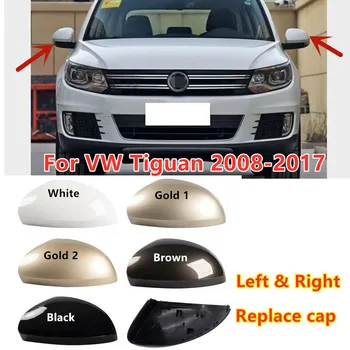 Sol Sürücü Sağ Yolcu Yan dikiz kapağı Ayna Çerçevesi Kabuk Konut Trim VW Tiguan 2008-2017 İçin