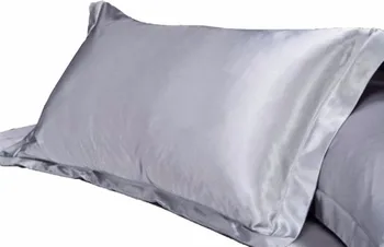 1 adet saf öykünme ipeksi saten yastık kılıfı tek yastık kılıfı çok renkli 48 * 74cm