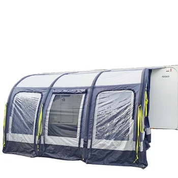 Şişme Hızlı Açık Su Geçirmez Kamp Gölgeleme Şişme Römork Paketi Araba Yan Tente Çadır
