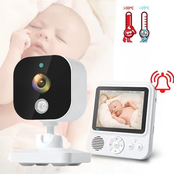 Yeni Kablosuz Renkli Video bebek izleme monitörü Ses Kamera Gözetim Sıcaklık Monitör Elektronik Dadı Güvenlik Kamera
