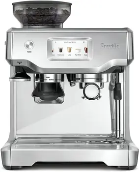 Yaz indirim 50 % sıcak satış Breville BES880BSS Barista Dokunmatik espresso makinesi Fırçalanmış Paslanmaz Çelik