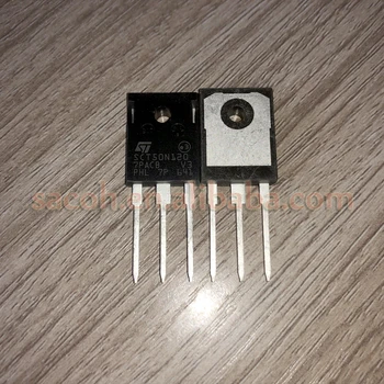 1 Adet SCT50N120 50N120 TO-247 65A 1200V 59Mohm Silisyum karbür Güç MOSFET transistör