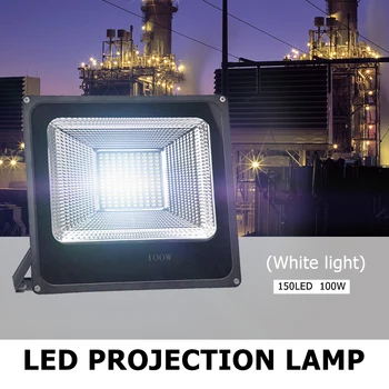 30/100W LED projektör Reflektör Açık IP66 Su Geçirmez Spot Duvar Lambası Sokak Lambası Yolu Aydınlatma Avlu Bahçe