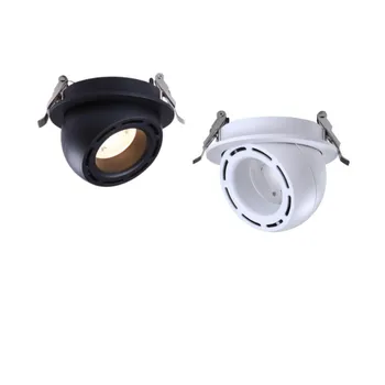 LED Kısılabilir Gömülü Downlight Spot 360° Rotasyon 7W18W24W35W 85-265V Ayarlanabilir Açı Tavan Spot Lndoor Aydınlatma