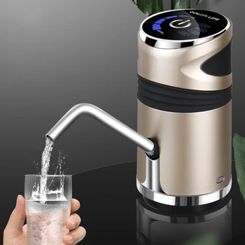 Su Şişesi Pompası su sebili USB Şarj Otomatik içme Suyu Pompası