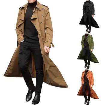 Avrupa ve Amerikan erkek genişletilmiş rüzgarlık moda rahat ceket erkekler için
