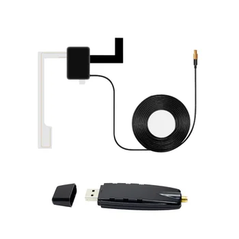 Xonrich Taşınabilir USB 2.0 Araba DVD Oynatıcı Dijital Radyo Alıcısı DAB+ DAB Radyo Tuner Sopa w/ Anten için Android