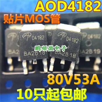 20 adet orijinal yeni AOD4182 D4182 MOS transistör 80v 53A TO-252