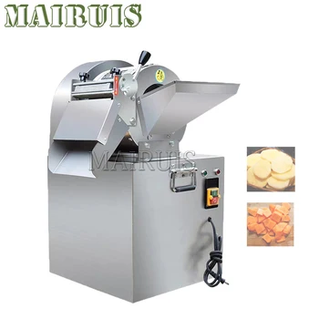 Endüstriyel Elektrikli Patates Lahana Salatalık Turp Havuç Sebze Dilimleme Makinesi