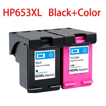 HP653 653XL Deskjet Ink Advantage 6075 6475 Yazıcı İçin uyumlu Mürekkep Kartuşu