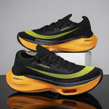 Erkekler için Sneakers Hava Mesh Nefes hava yastığı Koşu Tenis Luxus Tasarım Ayakkabı Kadınlar için Ücretsiz Kargo ile Boyutu 36-46