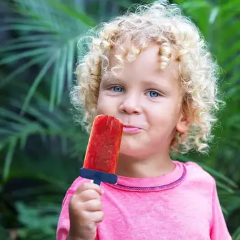 Buz Popsicle Kalıpları Buz Pop Maker Kalıp İle 6/8 Kaviteler DIY Popsicle Kalıpları Kolay Yayın Dondurma Makinesi Mutfak Gadget İçin çocuklar