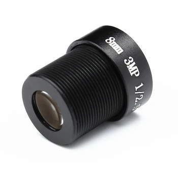 HD 3mp 8mm CCTV Lens 40 Derece Açı IR Kurulu 3.0 mp M12x0.5 1/2.5