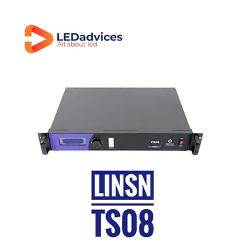 Linsn TS08 LED Ekran Denetleyicisi, ultra uzun veya ultra büyük LED ekran Gereksinimlerini Karşılamak için 5,2 Milyon Pikseli Destekler