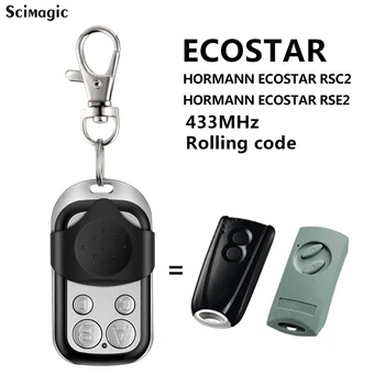 Hormann Ecostar RSC2 RSE2 433MHz Garaj Kapısı kapı uzaktan kumandası Haddeleme Kodu Uyumlu Ecostar 433.92 MHz