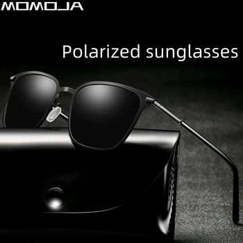 MOMOJA 2023 Moda İş Polarize Gözlük Ultra Hafif Retro Güneş Gözlüğü Optik Reçete Gözlük Çerçevesi Erkek P0864